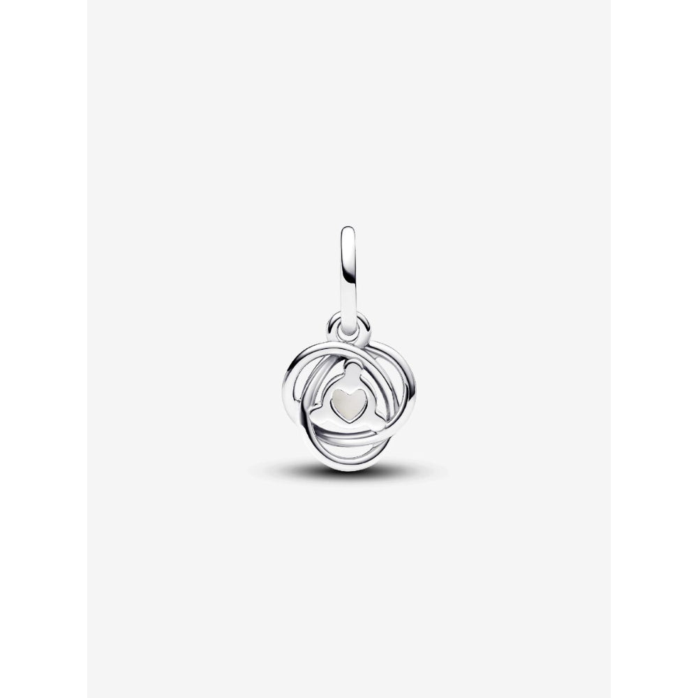 Pandora Sterling Silver June Eternity Circle Dangle Charm Image 6