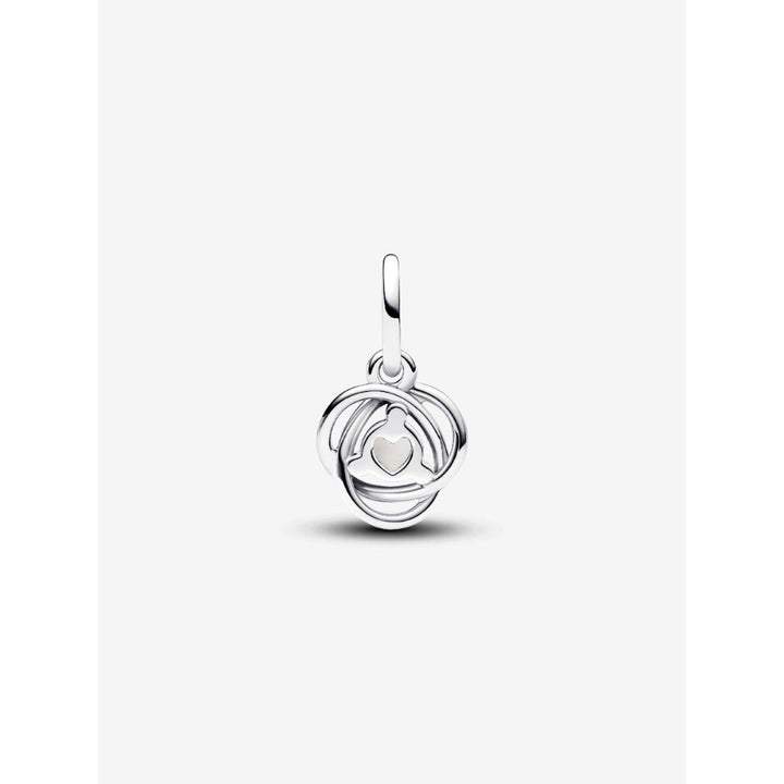 Pandora Sterling Silver June Eternity Circle Dangle Charm Image 6