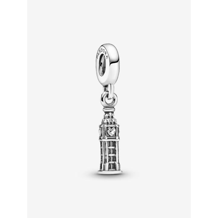 Pandora Sterling Silver London Big Ben Dangle Charm Image 1