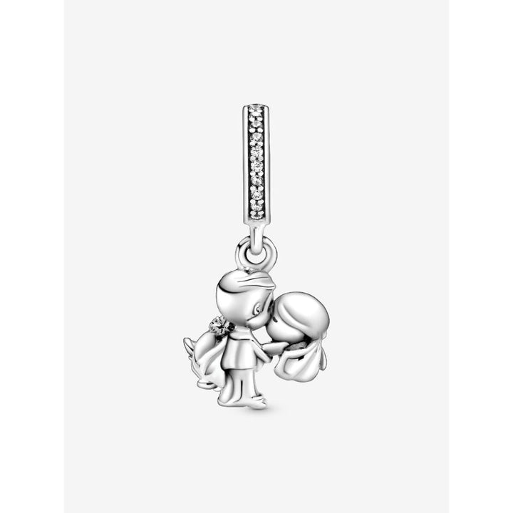 Pandora Sterling Silver Married Couple Dangle Charm Image 4