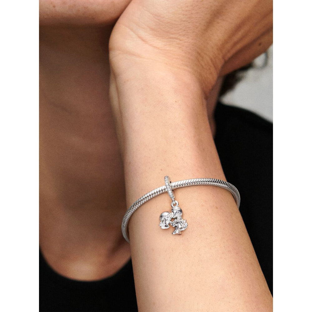 Pandora Sterling Silver Married Couple Dangle Charm Image 2