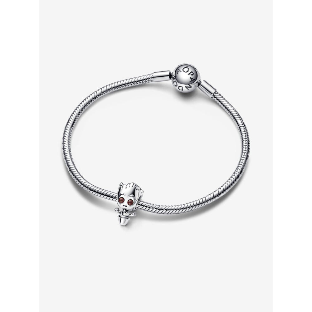 Pandora Sterling Silver Marvel Guardians of The Galaxy Dancing Groot Charm Image 5