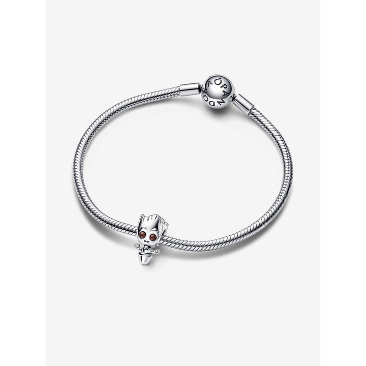 Pandora Sterling Silver Marvel Guardians of The Galaxy Dancing Groot Charm Image 5