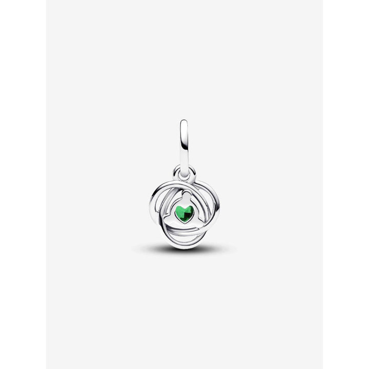 Pandora Sterling Silver May Eternity Circle Dangle Charm Image 6