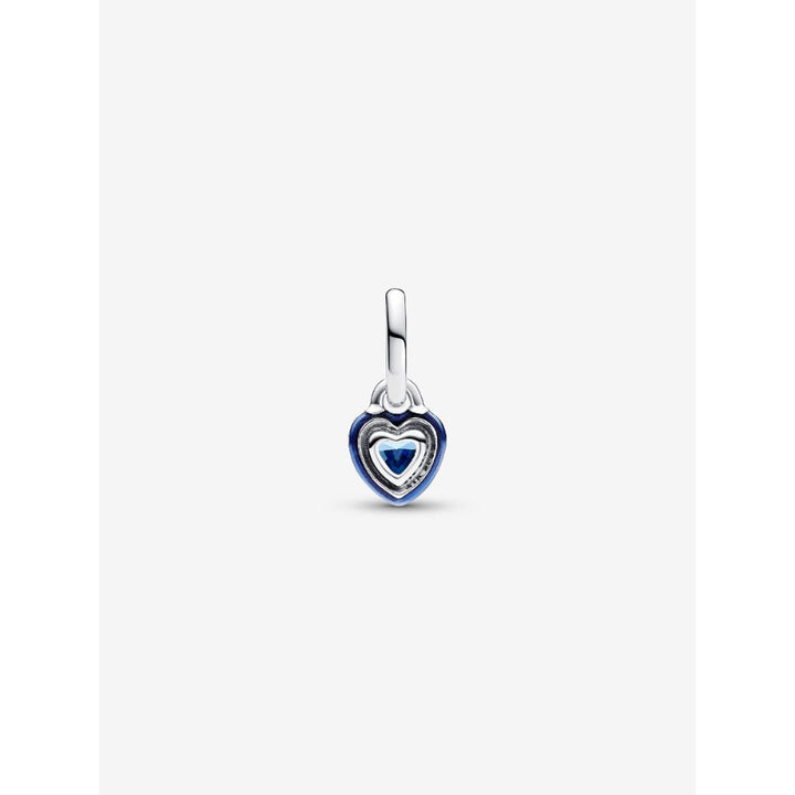 Pandora Sterling Silver Me Blue Chakra Heart Mini Dangle Charm Image 5