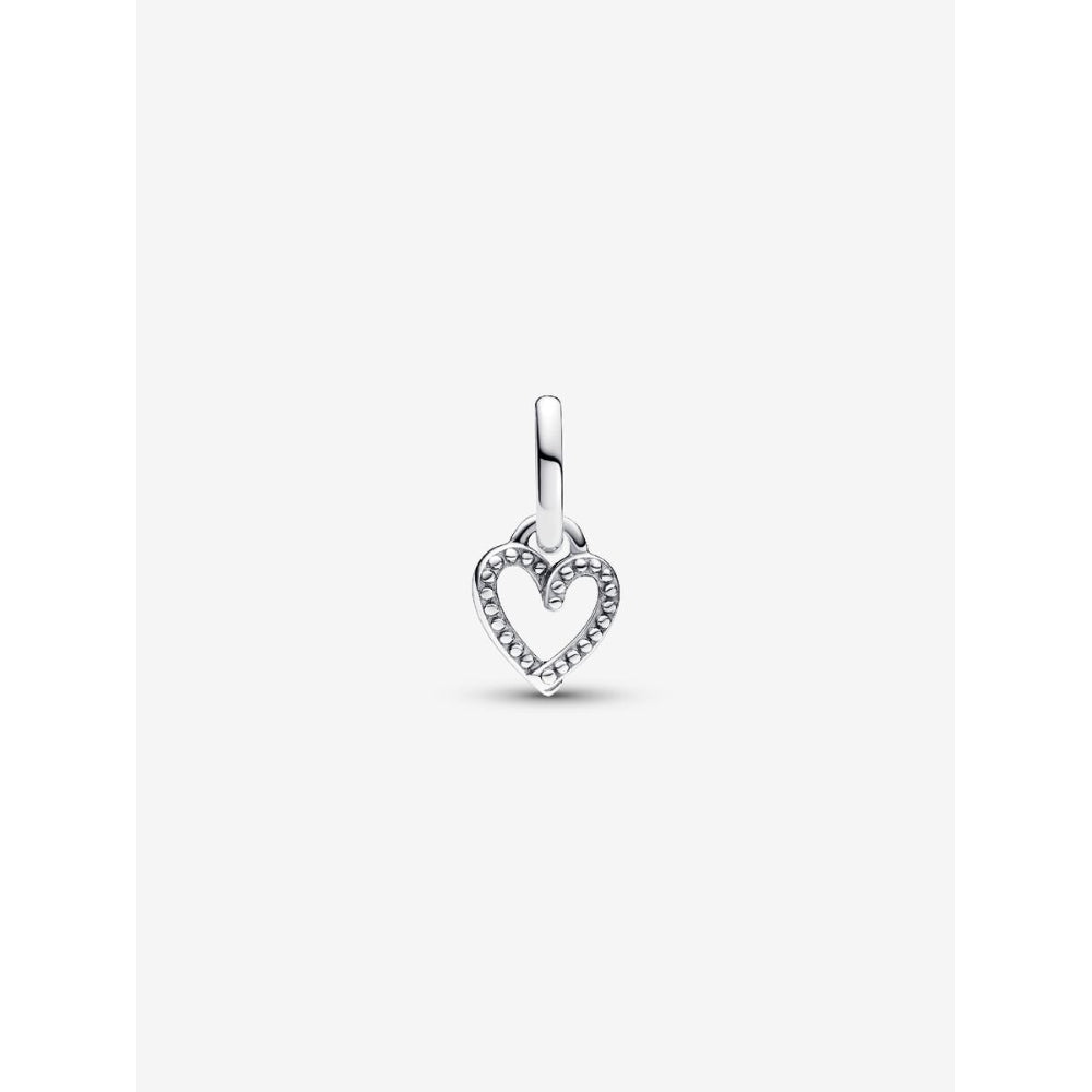 Pandora Sterling Silver Me Freehand Heart Mini Dangle Charm Image 4