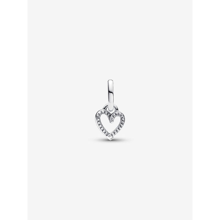 Pandora Sterling Silver Me Freehand Heart Mini Dangle Charm Image 4