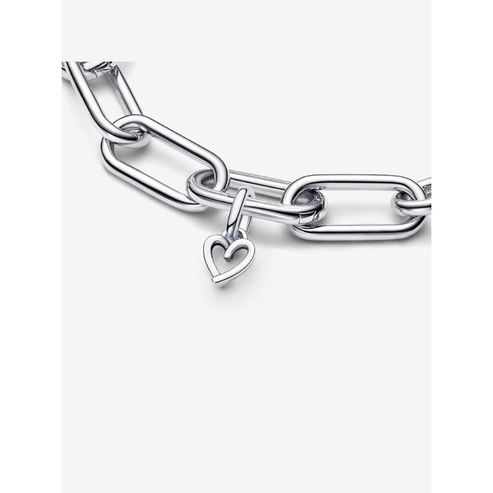 Pandora Sterling Silver Me Freehand Heart Mini Dangle Charm Image 5