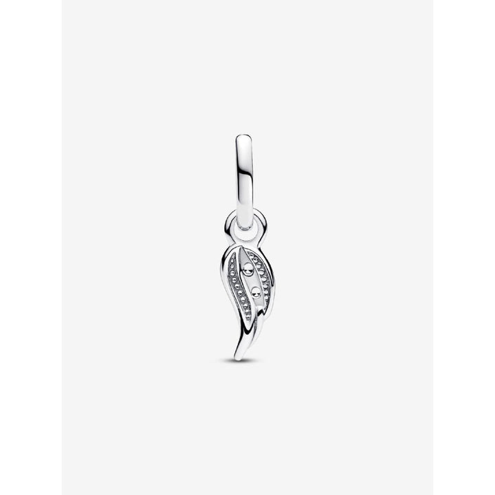 Pandora Sterling Silver Me Sparkling Angel Wing Mini Dangle Charm Image 4