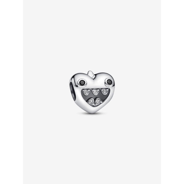 Pandora Sterling Silver Mum's Little Monsters Heart Charm Image 1