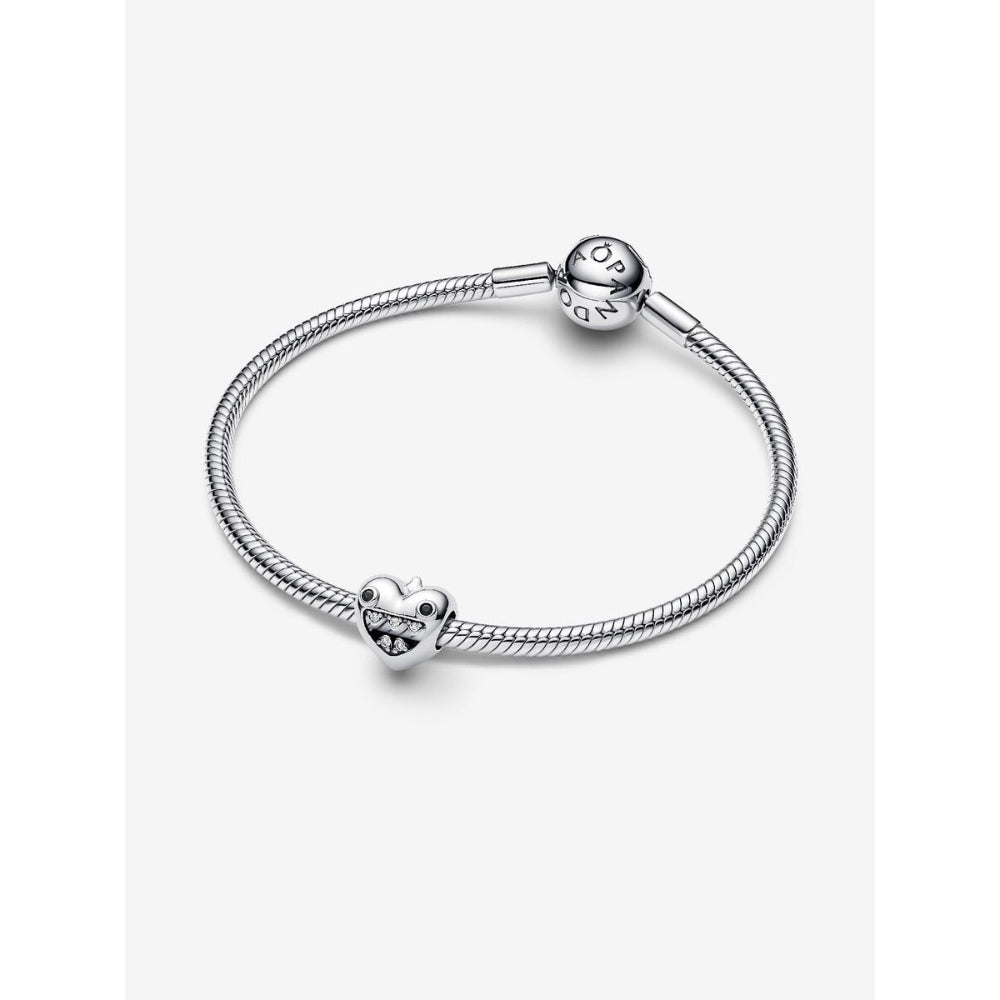 Pandora Sterling Silver Mum's Little Monsters Heart Charm Image 6