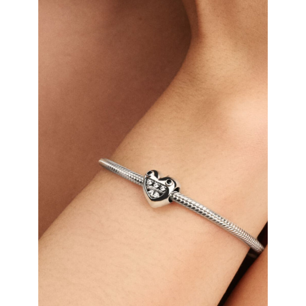 Pandora Sterling Silver Mum's Little Monsters Heart Charm Image 2