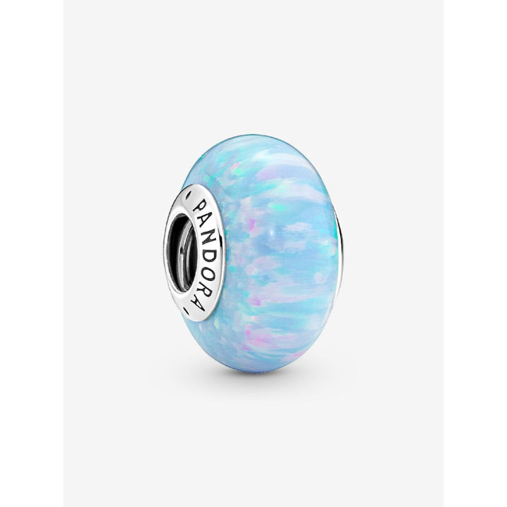 Pandora Sterling Silver Opalescent Ocean Blue Charm Image 1