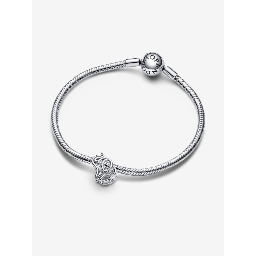 Pandora Sterling Silver Openwork Elephant Charm Image 6