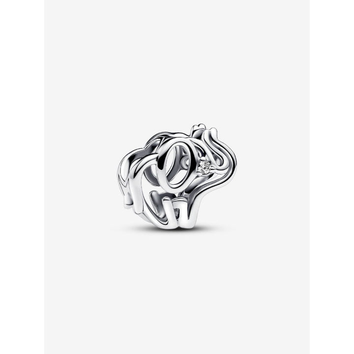 Pandora Sterling Silver Openwork Elephant Charm Image 2