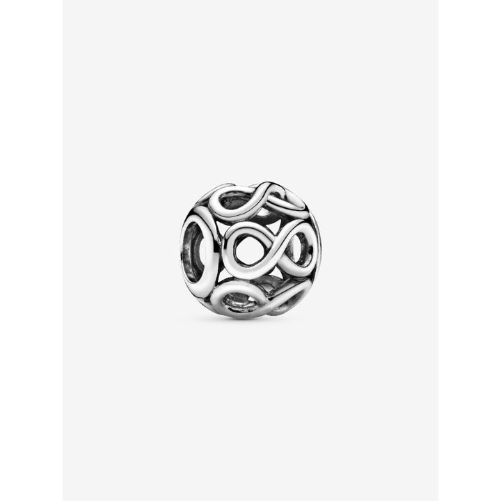 Pandora Sterling Silver Openwork Infinity Charm Image 1