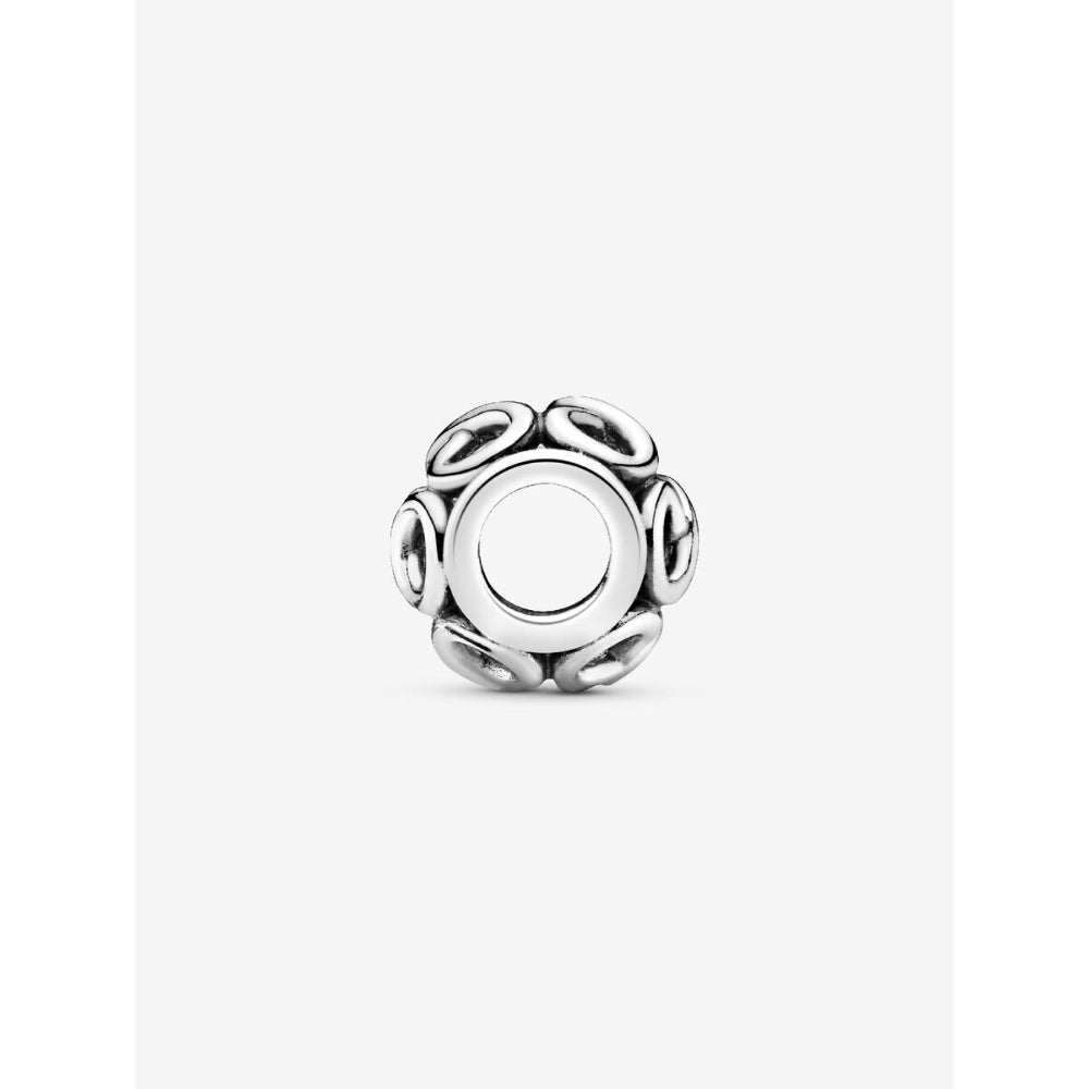Pandora Sterling Silver Openwork Infinity Charm Image 5