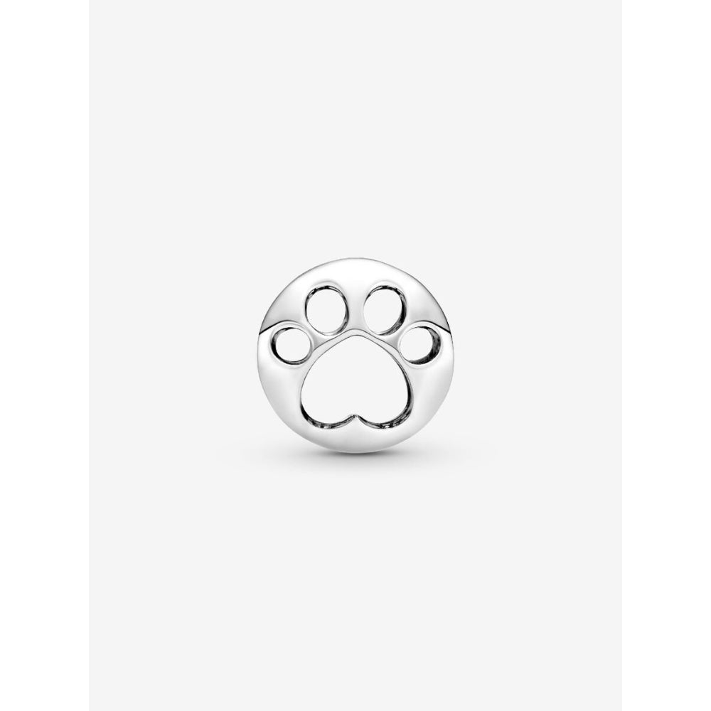 Pandora Sterling Silver Openwork Paw Print Charm Image 4