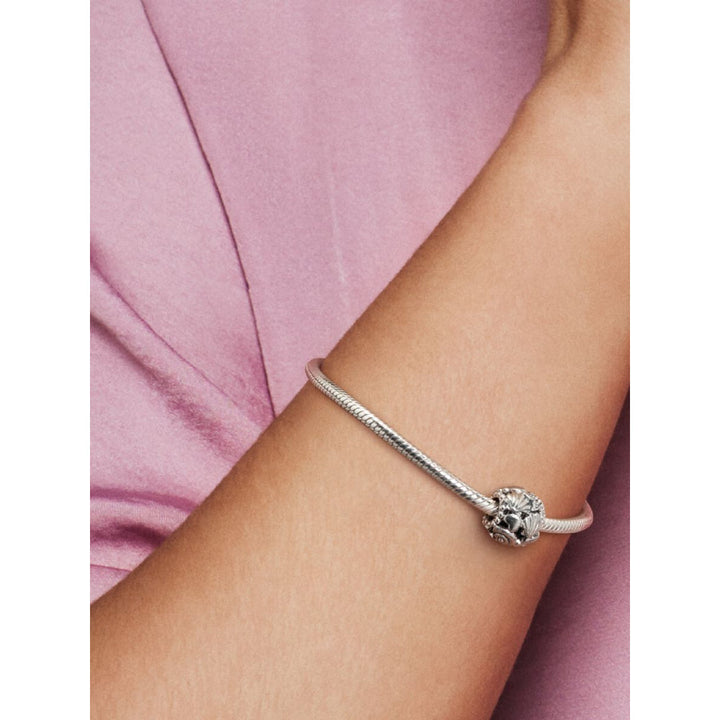 Pandora Sterling Silver Openwork Starfish, Shells & Hearts Charm Image 2