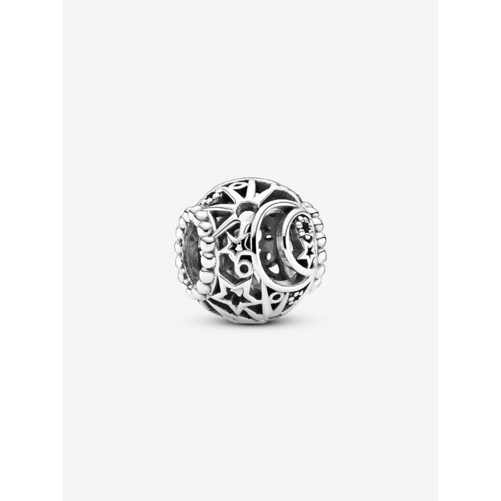 Pandora Sterling Silver Openwork Sun, Stars & Moon Charm Image 1