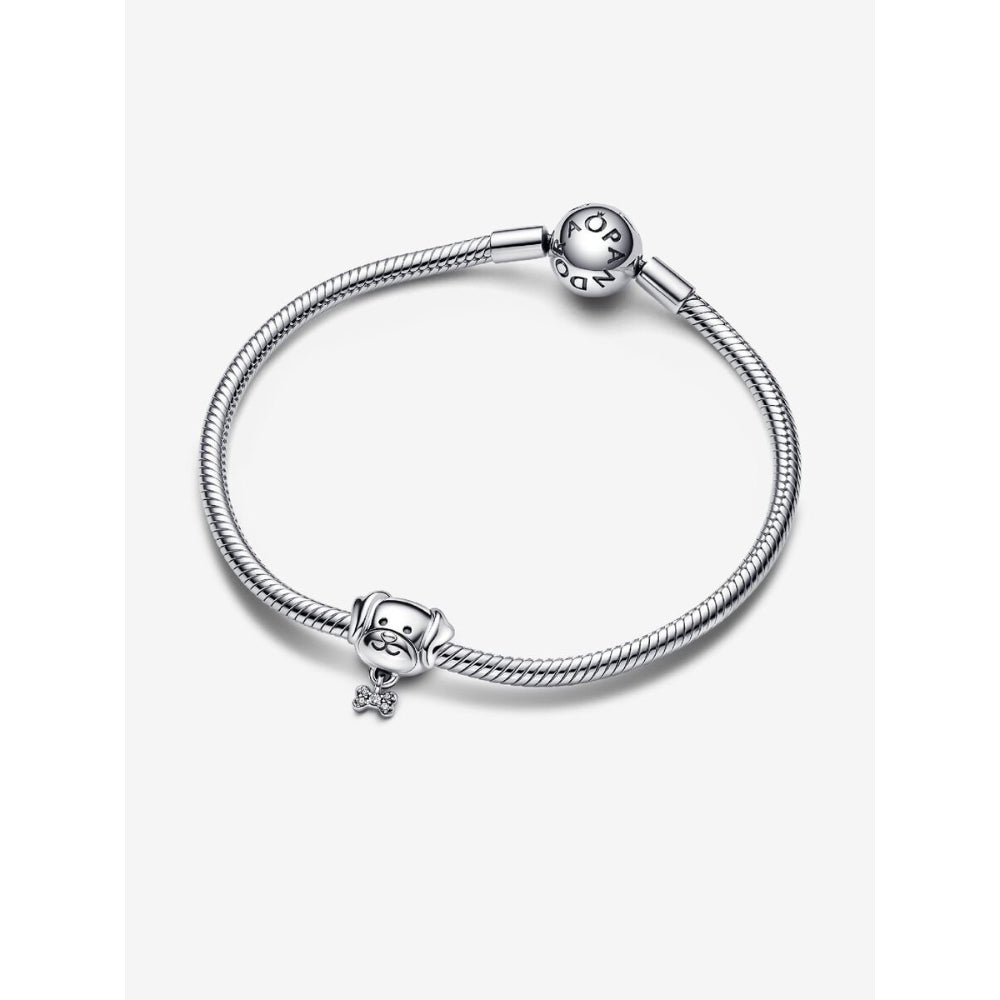Pandora Sterling Silver Pet Dog & Bone Charm Image 4