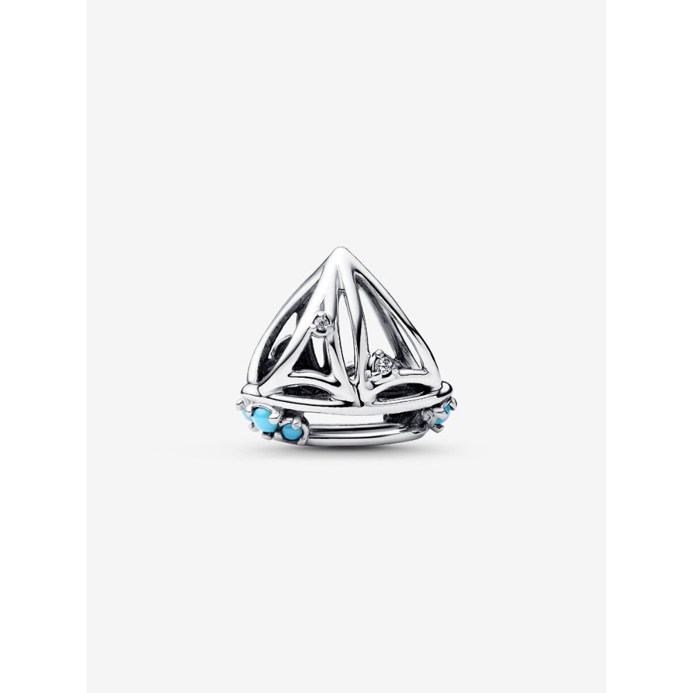 Pandora Sterling Silver Sailboat Charm Image 1