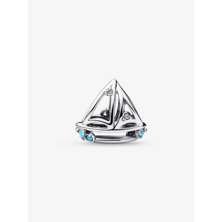 Pandora Sterling Silver Sailboat Charm Image 5