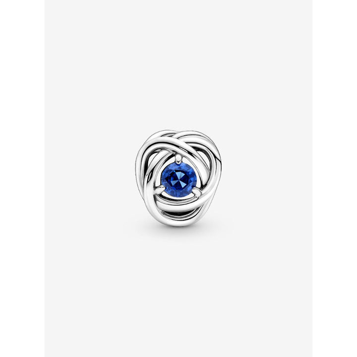 Pandora Sterling Silver September Birthstone Eternity Circle Charm Image 4