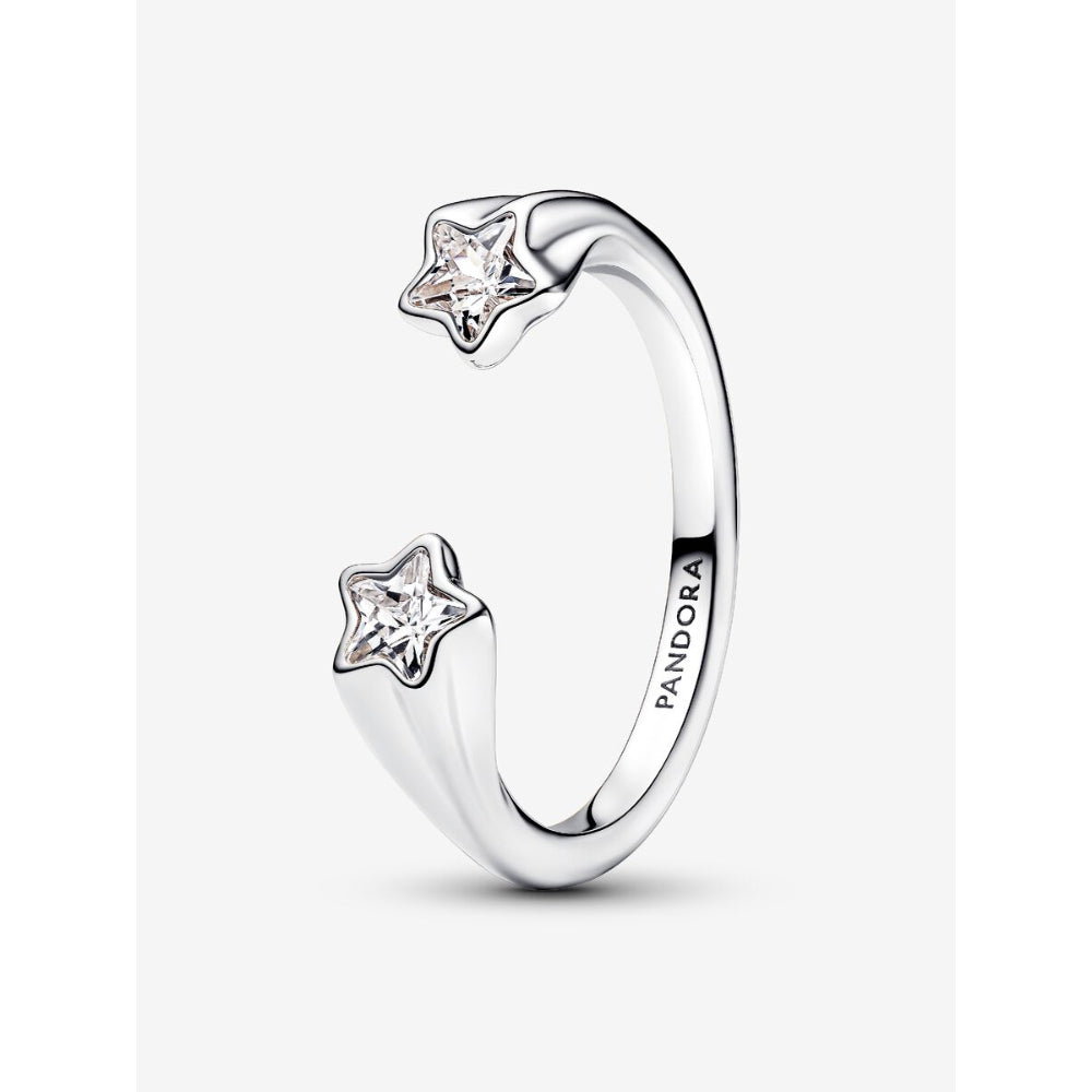 Pandora Sterling Silver Shooting Stars Open Ring Image 1