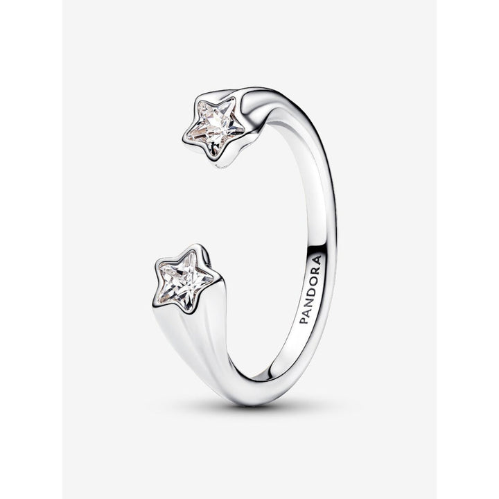 Pandora Sterling Silver Shooting Stars Open Ring Image 1