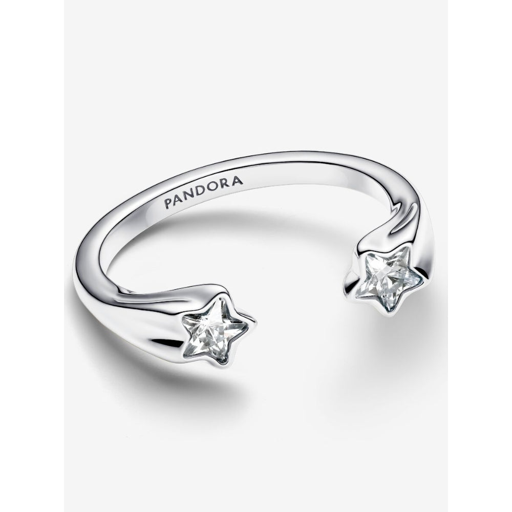 Pandora Sterling Silver Shooting Stars Open Ring Image 5