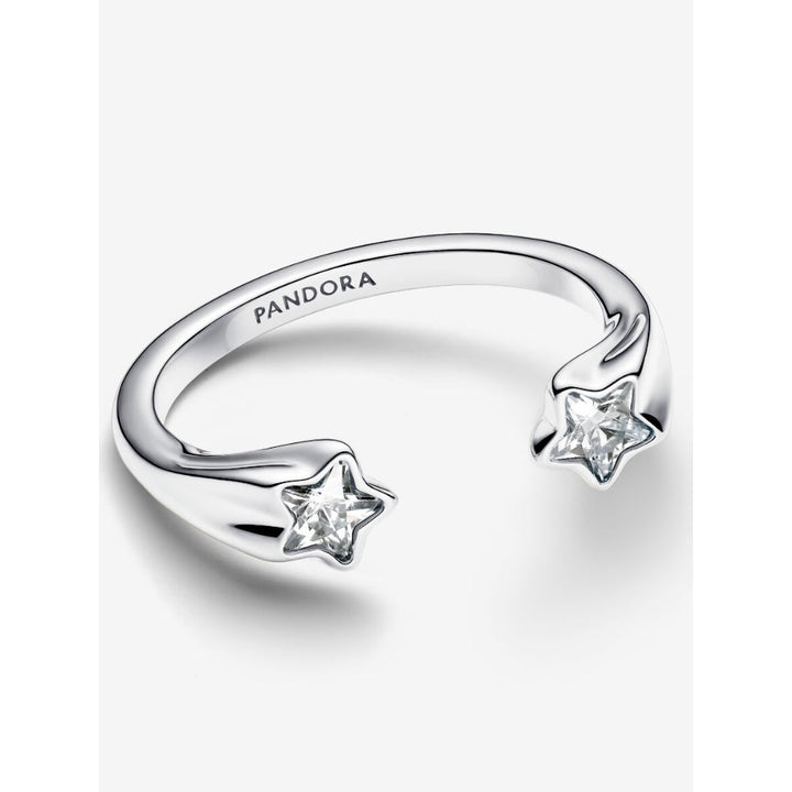 Pandora Sterling Silver Shooting Stars Open Ring Image 5