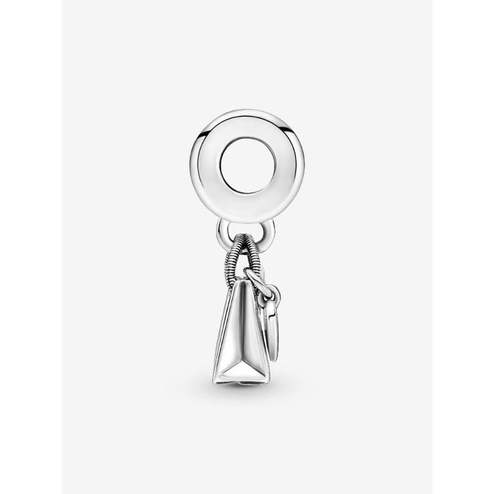 Pandora Sterling Silver Shopping Bag Dangle Charm Image 4