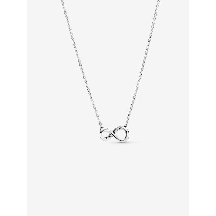 Pandora Sterling Silver Sparkling Infinity Collier Necklace Image 2