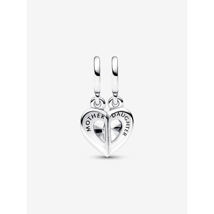 Pandora Sterling Silver Splittable Mother & Daughter Dangle Charm - 792643C01 Image 4
