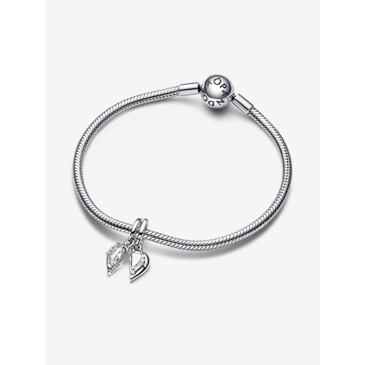 Pandora Sterling Silver Splittable Mother & Daughter Dangle Charm - 792643C01 Image 5