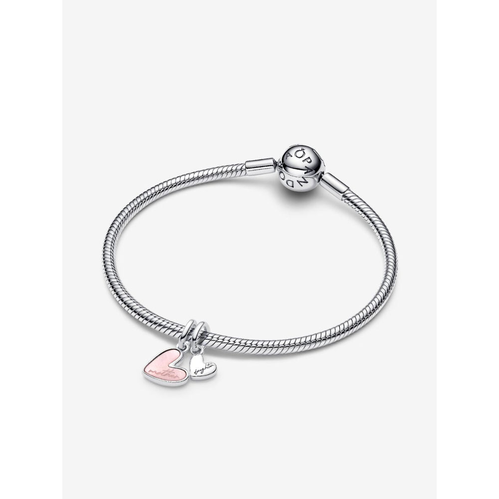 Pandora Sterling Silver Splittable Mother & Daughter Dangle Charm - 793766C01 Image 5