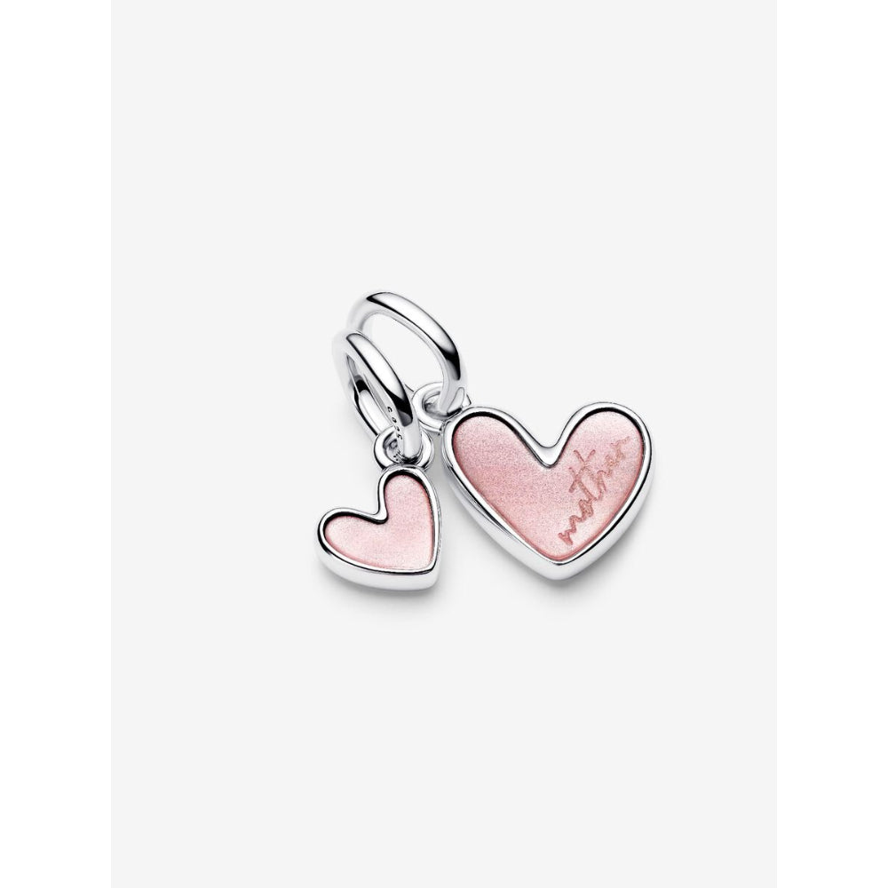Pandora Sterling Silver Splittable Mother & Daughter Dangle Charm - 793766C01 Image 6