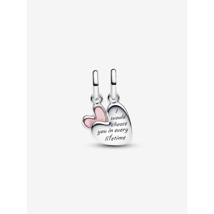 Pandora Sterling Silver Splittable Mother & Daughter Dangle Charm - 793766C01 Image 7