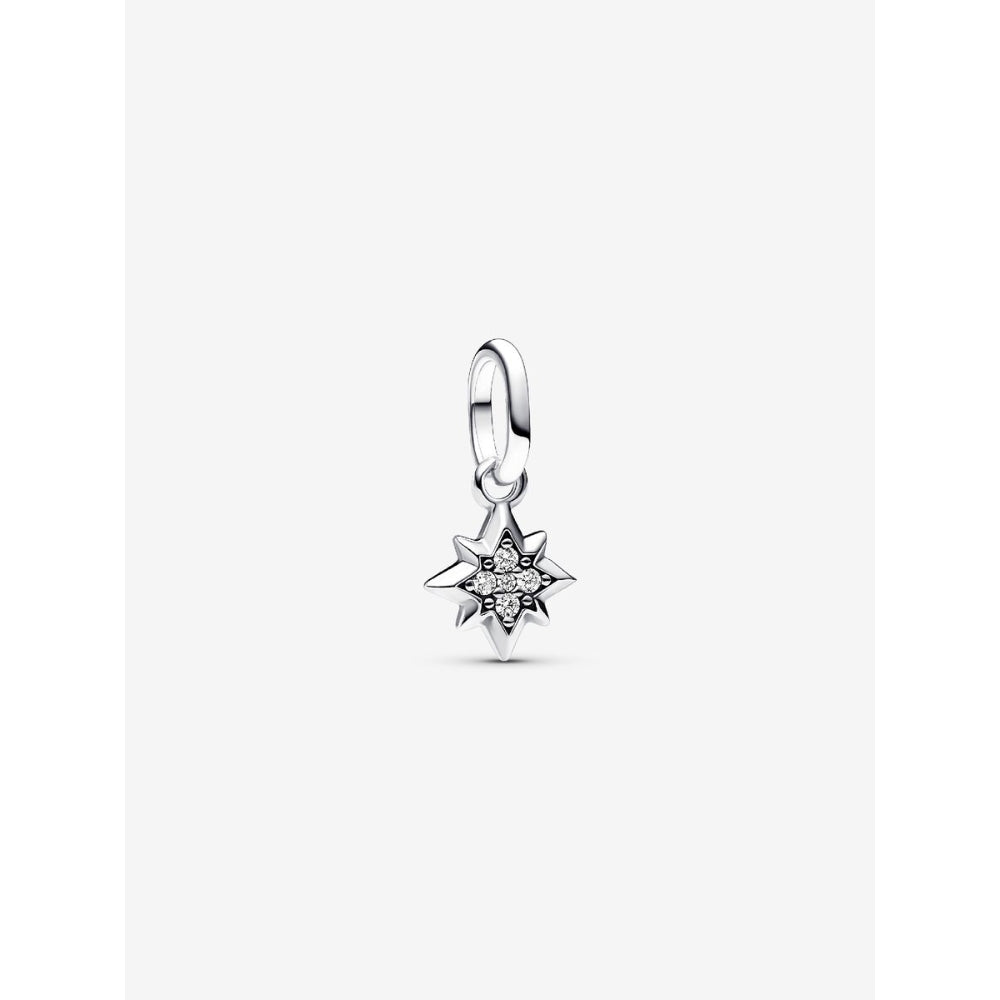 Pandora Sterling Silver Star Mini Dangle Charm Image 1