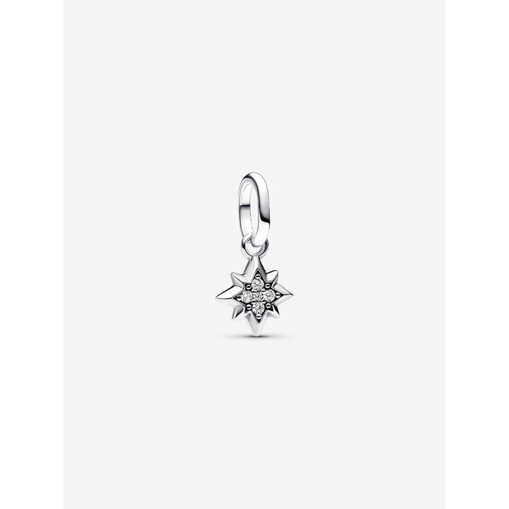 Pandora Sterling Silver Star Mini Dangle Charm Image 1