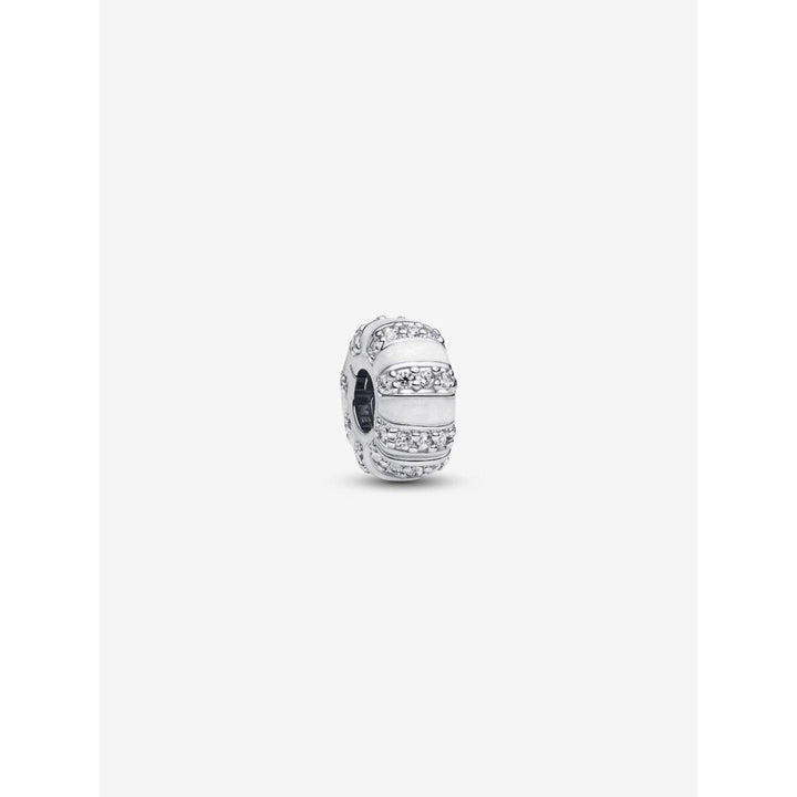 Pandora Sterling Silver Stones & Enamel Clip Charm Image 1