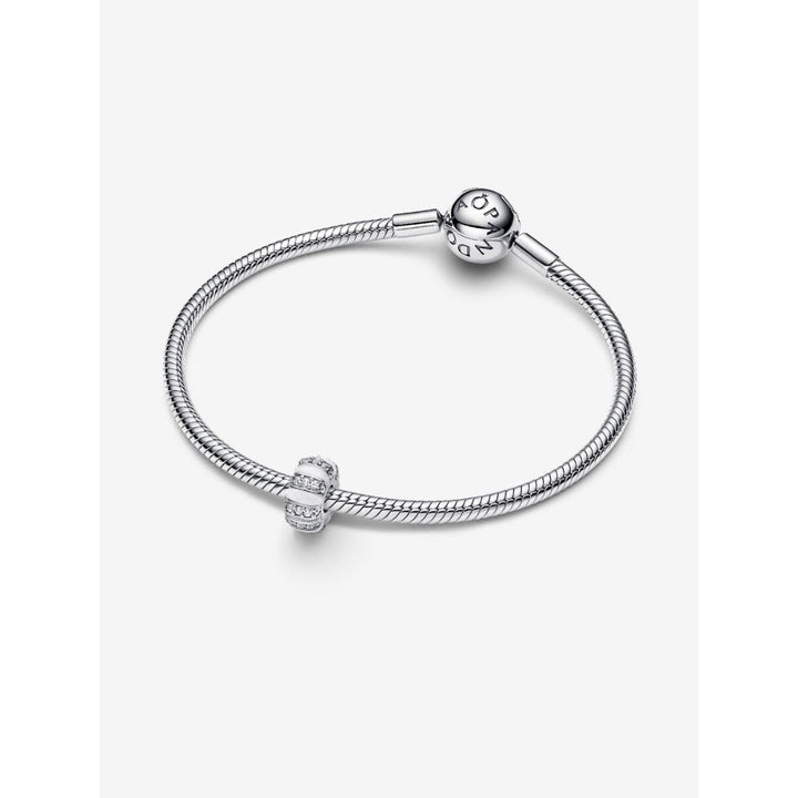 Pandora Sterling Silver Stones & Enamel Clip Charm Image 4