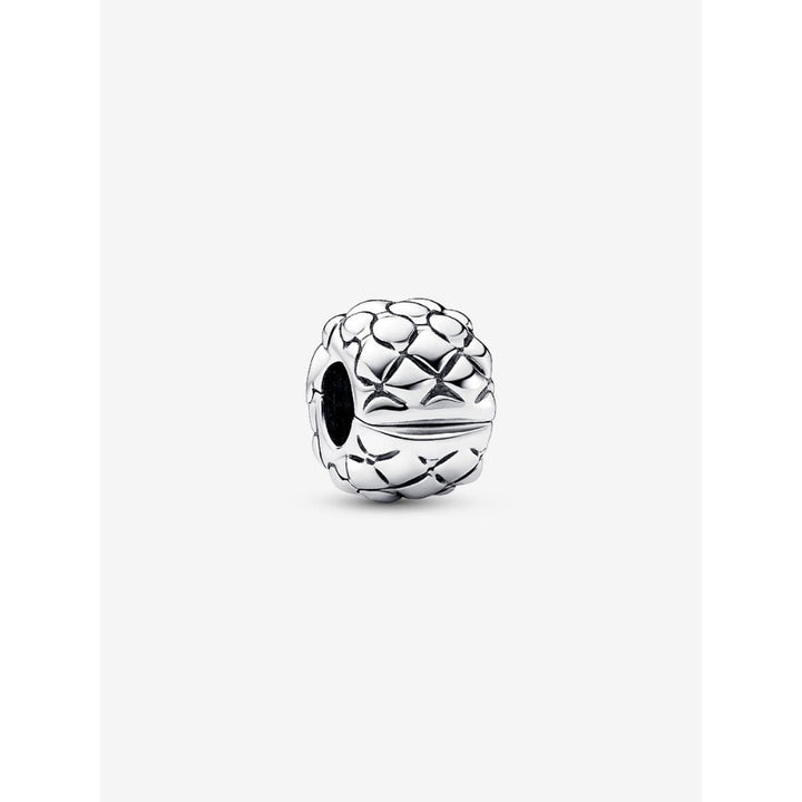 Pandora Sterling Silver Studded Clip Charm Image 1