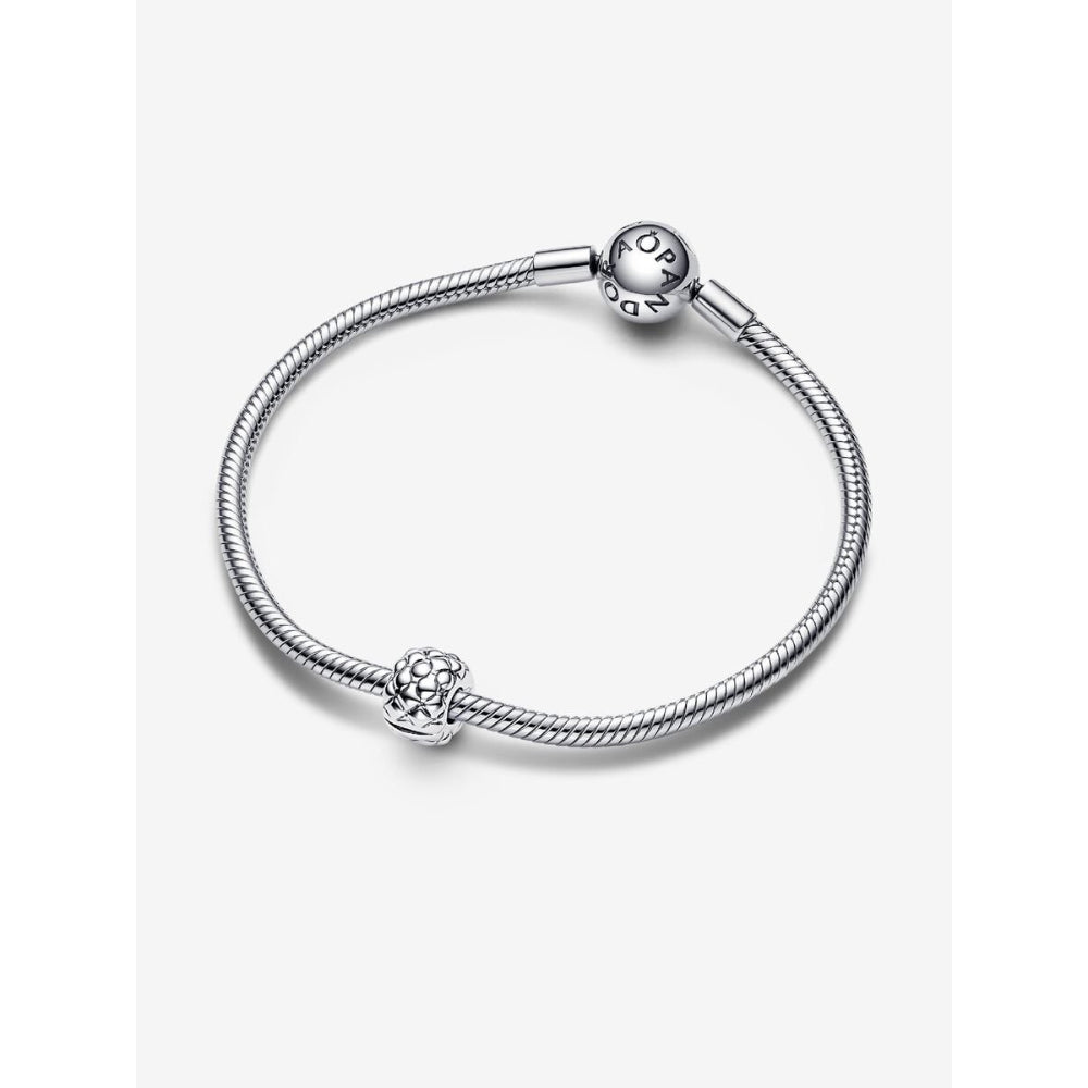 Pandora Sterling Silver Studded Clip Charm Image 5