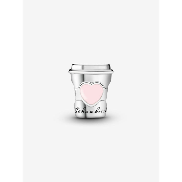 Pandora Sterling Silver Take A Break Coffee Cup Charm Image 4