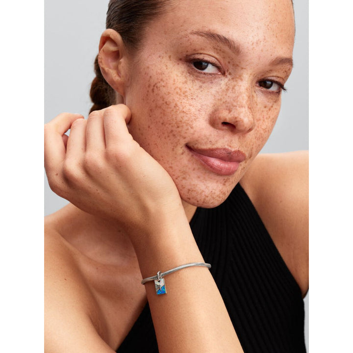 Pandora Sterling Silver Travel Dangle Charm Image 3