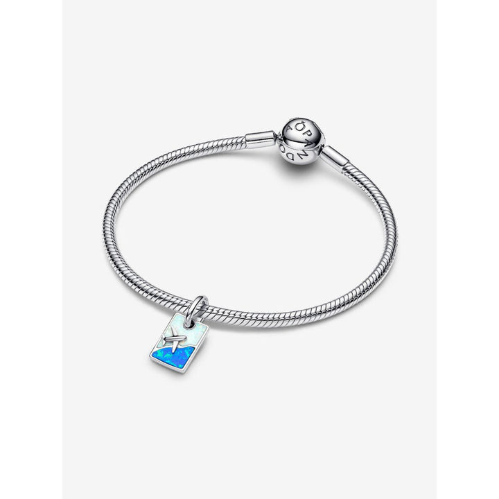 Pandora Sterling Silver Travel Dangle Charm Image 5