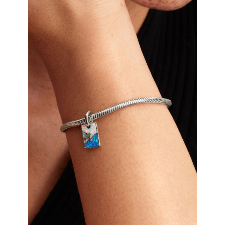 Pandora Sterling Silver Travel Dangle Charm Image 2