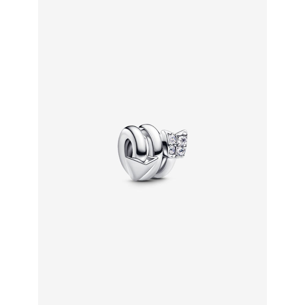 Pandora Sterling Silver Twisting Arrow Charm Image 1